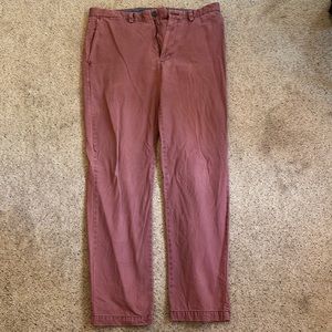 Johnston&Murphy red dress pants.